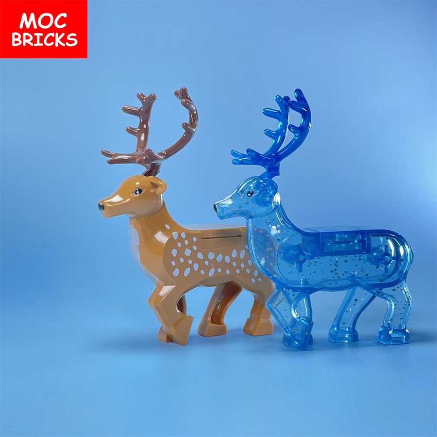 Yiran toy Bausteine Tier Rentier Hirsch Elch Lernorientiert 6–12 Jahre - Bild 1