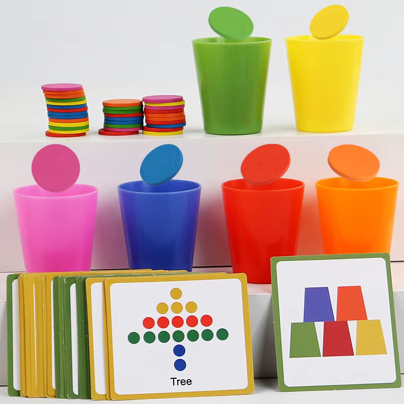 Lee's Sharing Gestapelt Tasse Spiel, Bunt / Mehrfarbig, ab 3 Jahre - Bild 3