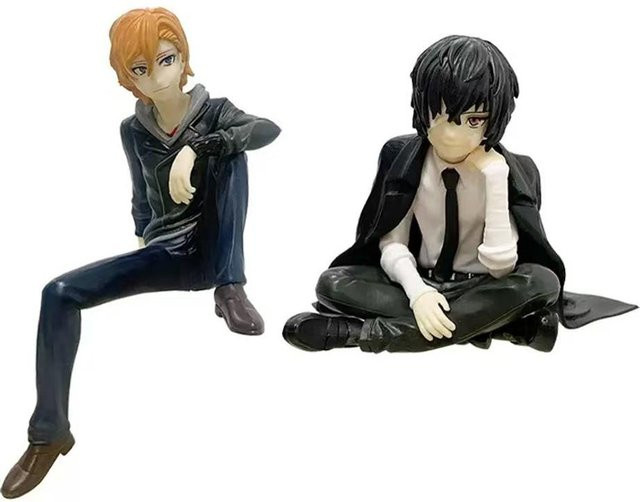 Yiran toy 1 Bungo Stray Dogs Dazai Osamu und Nakahara Chuuya Figuren, ab 14 Jahren - Bild 1