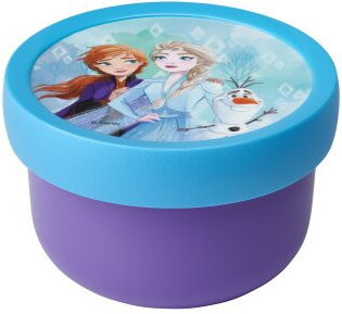 Mepal Campus Fruchtbox Frozen 2 mit Gabel, auslaufsicher und mikrowellengeeignet, 300 ml, Multicolour - Bild 1