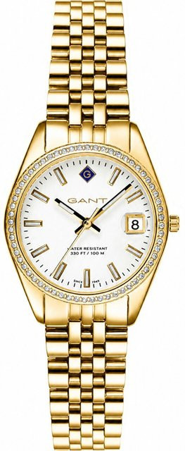 Gant Armbanduhr Sussex Mini, Quarz, Edelstahl, Silber, 28 mm, Damen - Bild 1