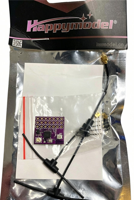 Happymodel ExpressLRS EPW6 2,4GHz 6-Kanal-Empfänger mit Doppelantennen und PWM/CRSF-Unterstützung, 1,49g - Bild 1