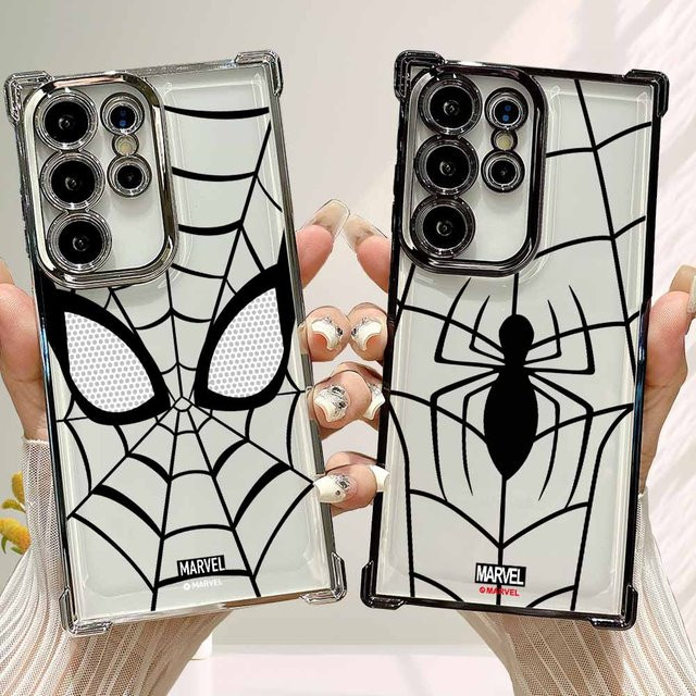 S-pider-ManS Niedrige Handyhülle für Samsung Galaxy A-Serie (A57, A56, A55, A54, A53, A52, A51, A37, A36, A35, A34, A33, A31, A26, A25, A27, A07, A06) - Bild 1