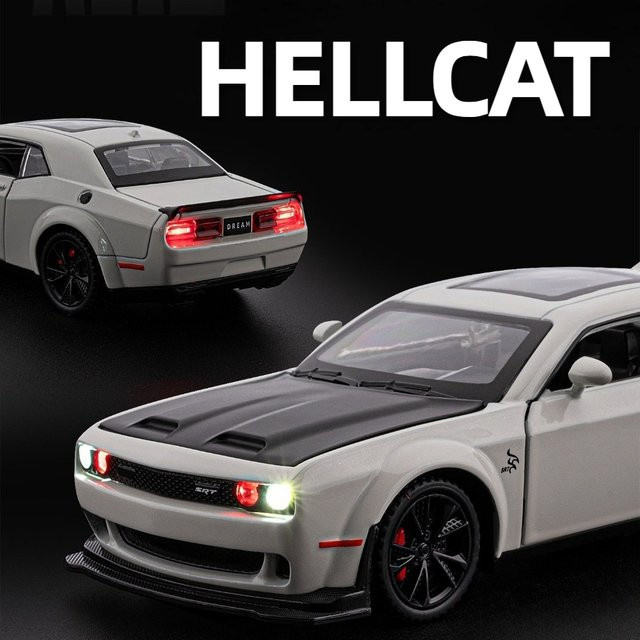 RMZ city Hellcat-Ladegerät, Automodell, Maßstab 1:32, Metall - Bild 1