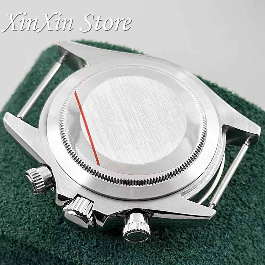 XINGHAN Chronograph, Quarz, Edelstahl, Silber, 40 mm - Bild 3