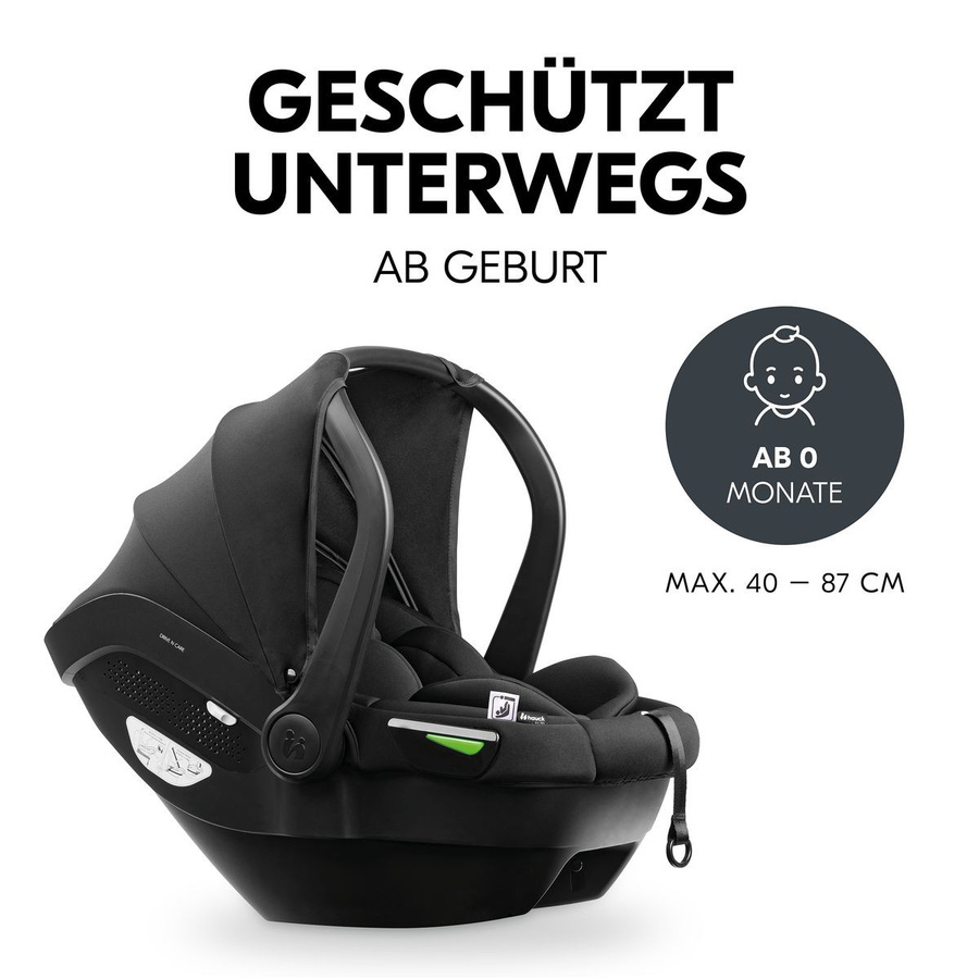 Hauck Buggy Move N Care 2in1 Travel Set mit Babyschale und Adaptern in Mocha - Bild 2