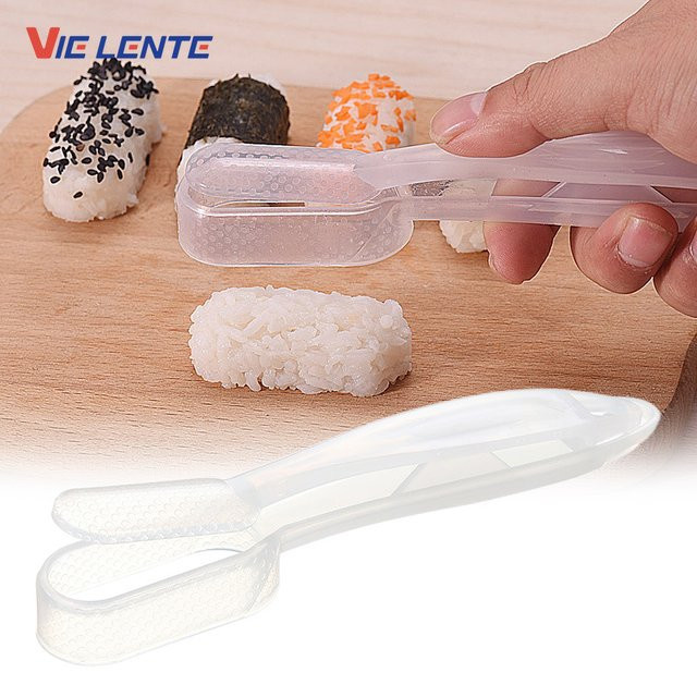 VIE LENTE Sushi-Form aus Kunststoff für japanische Reis- und Gemüserollen, rechteckig, transparent - Bild 1