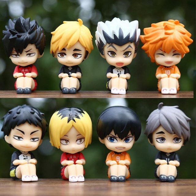 Yiran toy 1 Haikyuu!! Hinata Sugawara Koushi Mini Figur Q-Version - Bild 1