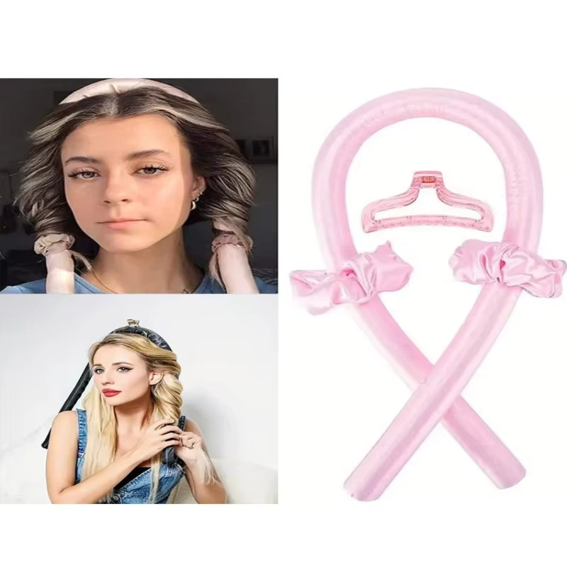 Haar Curler Set, 4-teilig, Schaumstoff Haarringe ohne Hitze - Bild 2