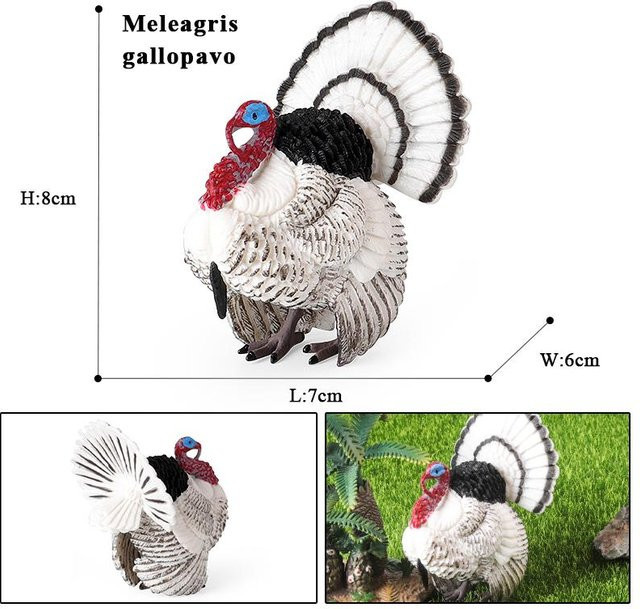 Oenux Geflügel Henne Truthahn Huhn Hahn Actionfigur PVC ab 3-6 Jahre - Bild 1