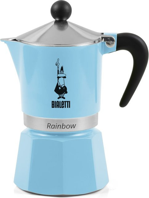 Bialetti Espressokocher Rainbow für 3 Tassen in Hellblau - Bild 1