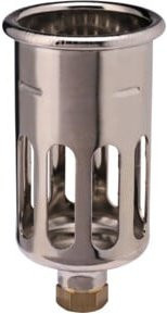 Rothenberger Anwärmbrennerkopf offen in Silber, Durchmesser: 63 mm, Gewinde: M20x1 - Bild 1