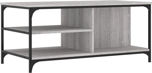 vidaXL Couchtisch Sonoma Grau aus Holzwerkstoff, B/T/H: 100 x 50 x 45 cm - Bild 1