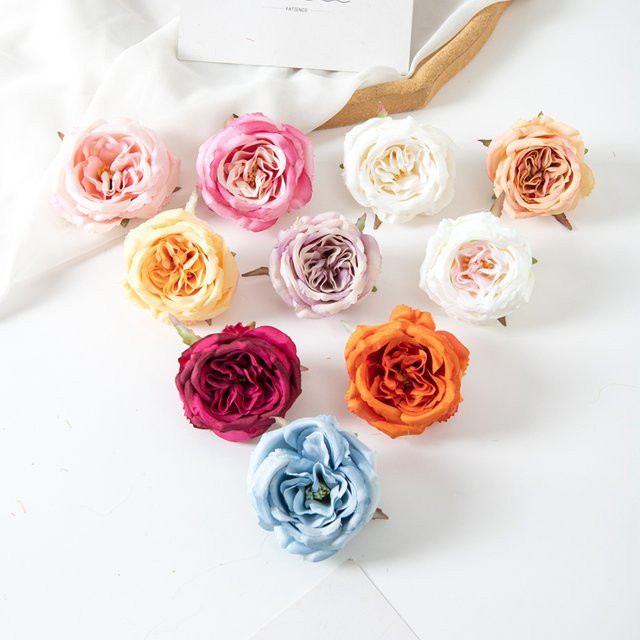 Künstliche Pfingstrosen aus Seide in Pink und Multicolour für deine Dekoration bei Hochzeiten, Partys oder im Garten - Bild 1