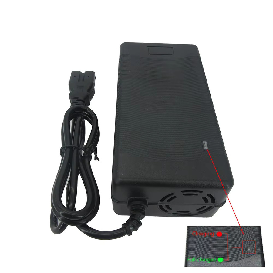 CYGEREEN Li-Ionen-Ladegerät 67,2V 3A für 60V 16S Lithium-Batterien, Schwarz, mit 3-Pin IEC Anschluss - Bild 3