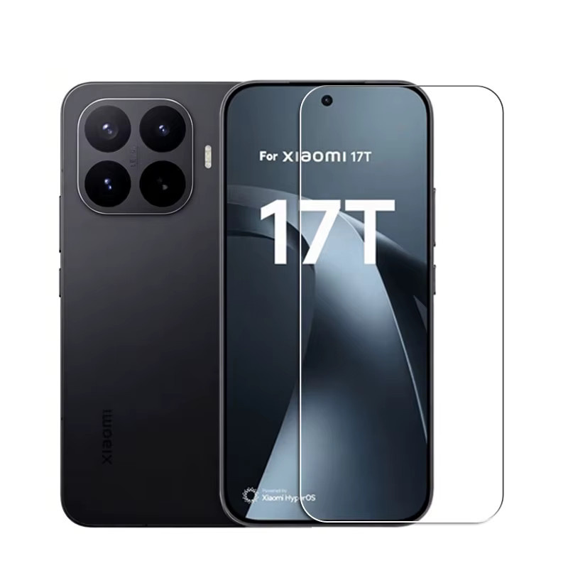 Displayschutzfolie aus gehärtetem Glas für Xiaomi 17T und Xiaomi 17T Pro, transparent - Bild 3