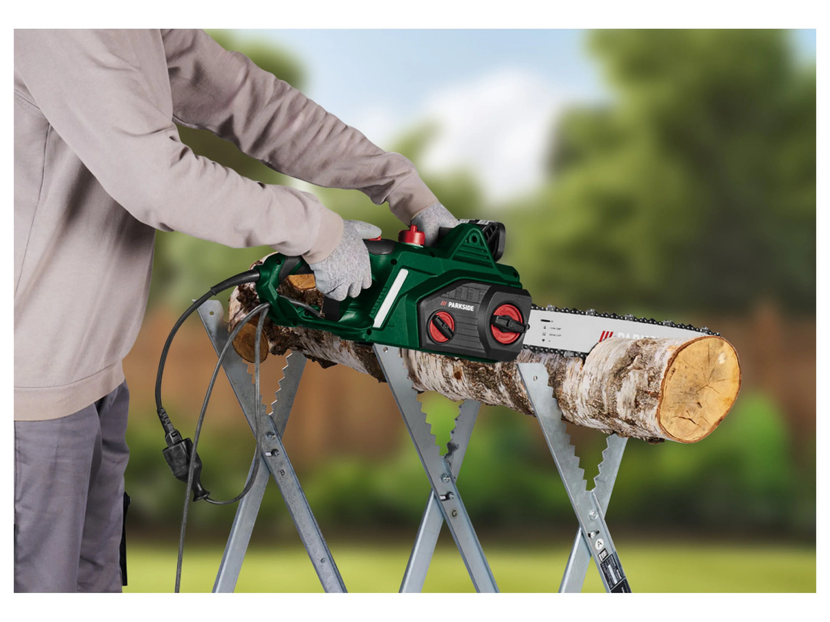 PARKSIDE® Elektro-Kettensäge in Grün - Bild 3