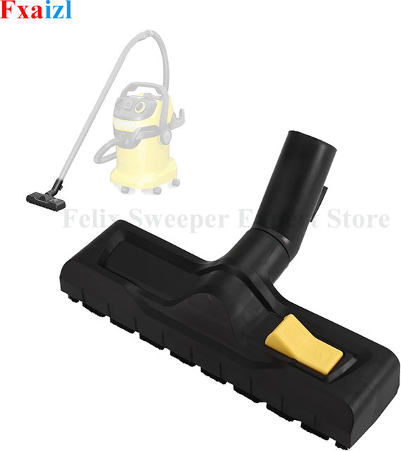 Karcher Mehrzweck-Bodenbürste für Nass-Trocken-Staubsauger, 35 mm Bodenwerkzeug in Grau-Schwarz - Bild 1