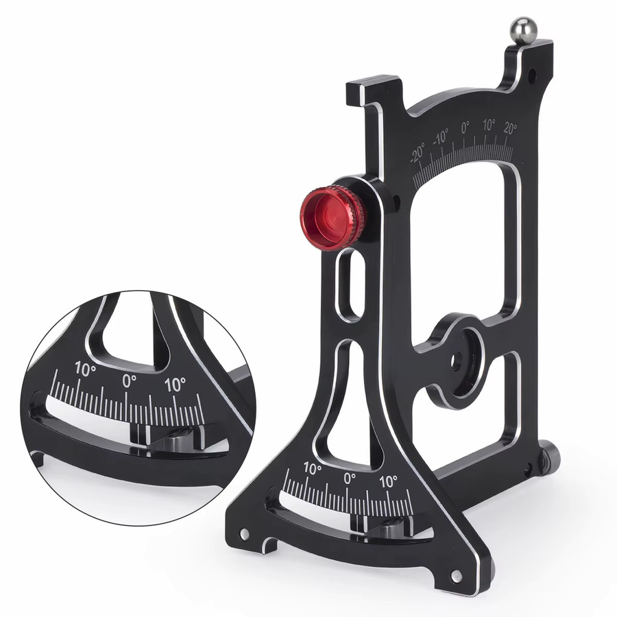 MALOM RC Aluminium-Chassis-Messwerkzeug mit Schraubenschlüssel, 1-teiliges Set - Bild 3