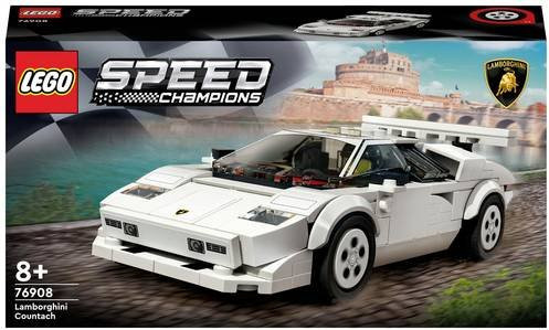 LEGO Speed Champions Lamborghini Countach Sportwagen Rennwagen in Weiß