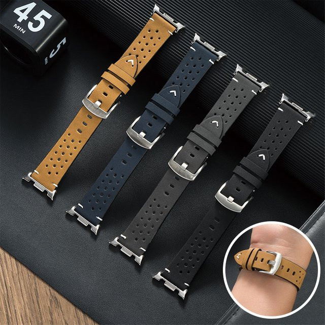 OAKCHARM Uhrenarmband Leder, brown, Unisex, Samsung Galaxy Watch 8 40/44 mm, 8Classic 46 mm, Galaxy Watch Ultra2025 - Bild 1