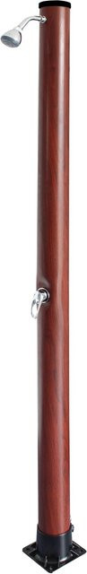 Gre Solardusche in Holzoptik aus PVC, Farbe Holzfarben - Bild 1