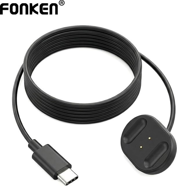 FONKEN Magnetisches Schnellladekabel für Meta-Brillen und Rayban Meta Display Neural Band in Schwarz - Bild 1
