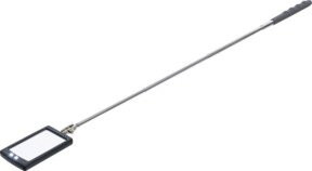 BGS Do it yourself LED-Teleskop-Inspektionsspiegel in Silber, Länge: 290 - 876 mm - Bild 1