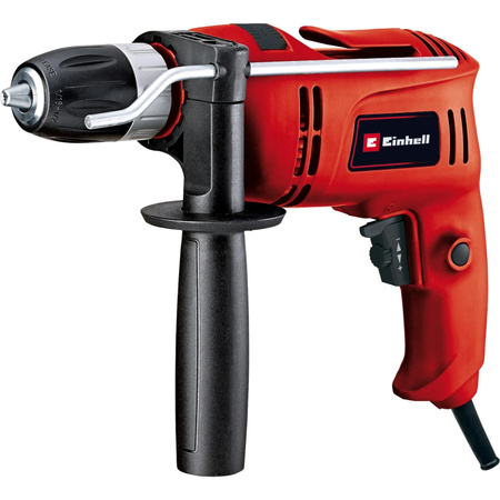 Einhell Schlagbohrmaschine TC-ID 650 E in Rot/Schwarz mit 650 W Leistung