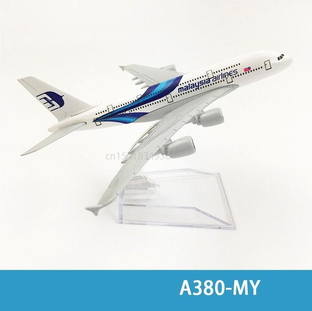 Linyi toy car Flugzeugmodell A380 A350 A330 A320 Concorde, 15 cm, ab 7 Jahren - Bild 1