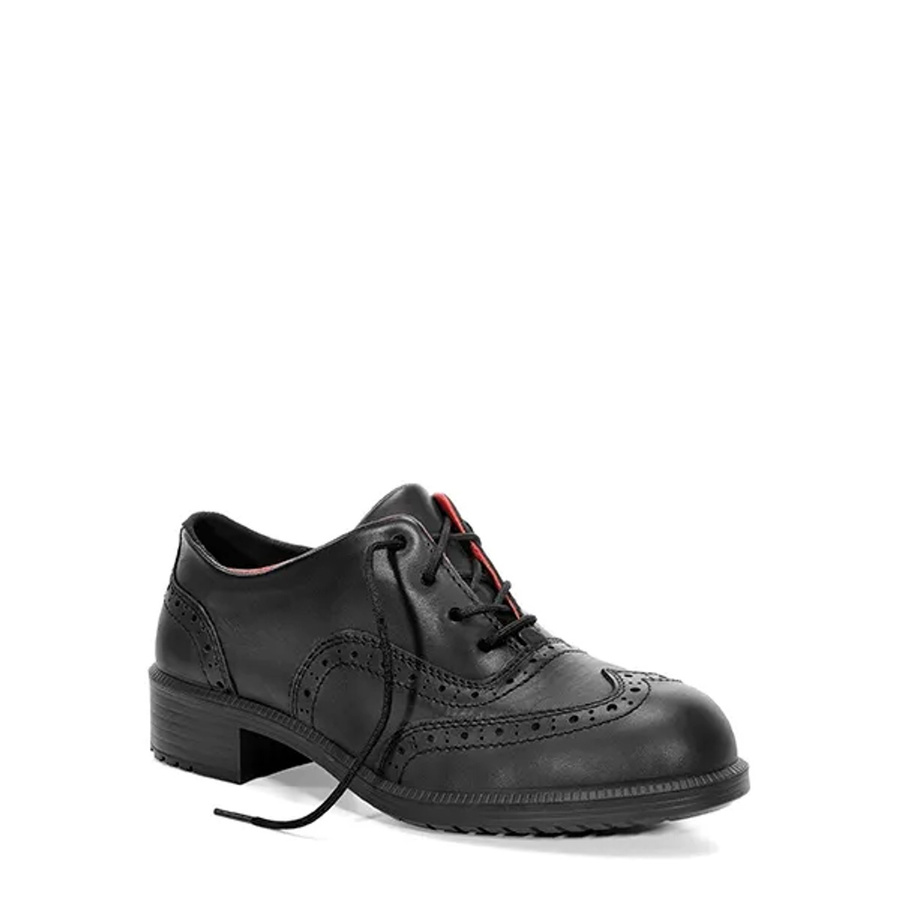 Elten Damen Sicherheitshalbschuh Officer Lady ESD S2 aus Rindleder in Schwarz, Größe 36 - Bild 2