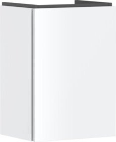 Hansgrohe Waschtischunterschrank Xilesa E in Mattweiß mit Türanschlag links und SoftClose-Funktion, B: 43,0 cm, T: 33,0 cm - Bild 1