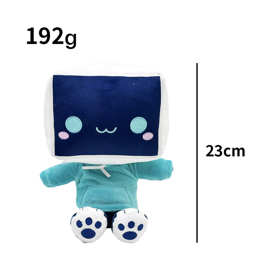 Minbitt Sitzende Plüschpuppe, Plüsch / Textil, 23cm - Bild 3