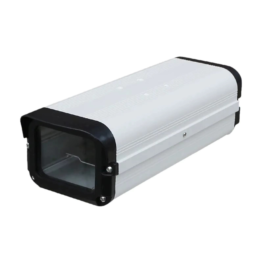 Perfeclan CCTV-Überwachungskameragehäuse aus Aluminiumlegierung, wetterfestes Kameragehäuse für den Außenbereich, Farbe: Weiß - Bild 1