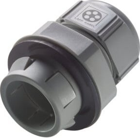 Lapp Kabelverschraubung SKINTOP-CLICK-32 Click-System silbergrau IP68 32,3mm - Bild 1