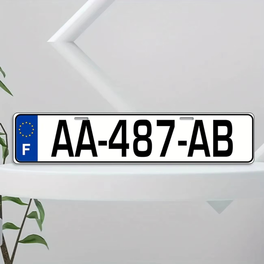 Personalisierte Wanddekoration Hello Young aus Metall im Vintage-Industriestil, Schwarz, Rechteckig - Bild 3