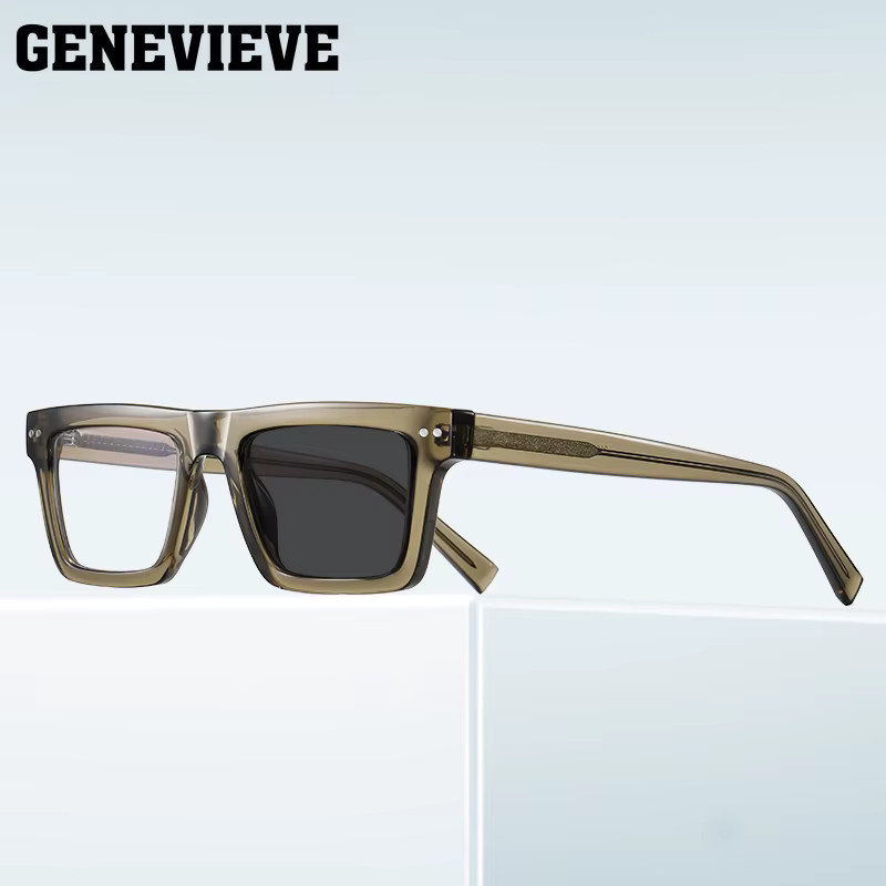 Genevieve Korrektionsbrille, quadratisch, Vollrand, braun, Blaulichtfilter - Bild 3