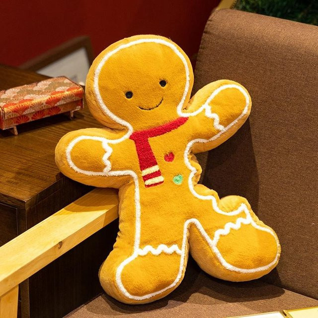 Yiran toy Lebkuchenmann Plüschtier, 17cm, ab 0 Jahren - Bild 1