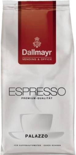 Dallmayr Kaffee, Espresso Palazzo, Arabica-Robusta-Mischung, dunkle Röstung, ganze Bohnen, 1 kg - Bild 1