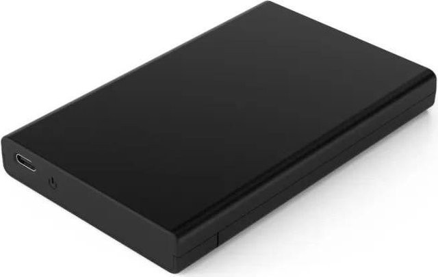 CoreParts MSUB3303 Speicherlaufwerksgehäuse für HDD und SSD in Schwarz mit USB-A und USB-C Anschlüssen - Bild 1