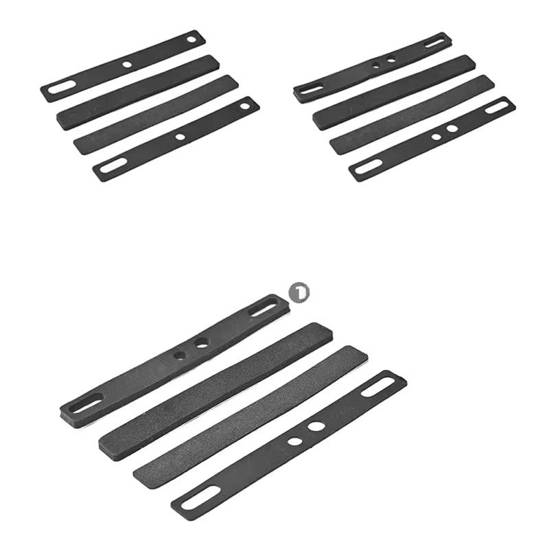 KOQZM 4er Set mechanische Tastenkappen-Dämmung für Leertasten in Schwarz, Lärmabsorbierender Schaumstoff für 6,25u und 7u Tastaturen - Bild 5