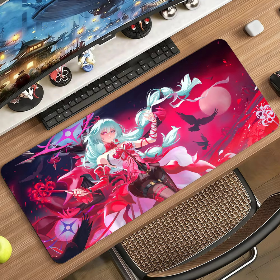 Phrolova Wuthering Waves Mauspad Multicolor rutschfeste Gamer Schreibtischunterlage - Bild 5