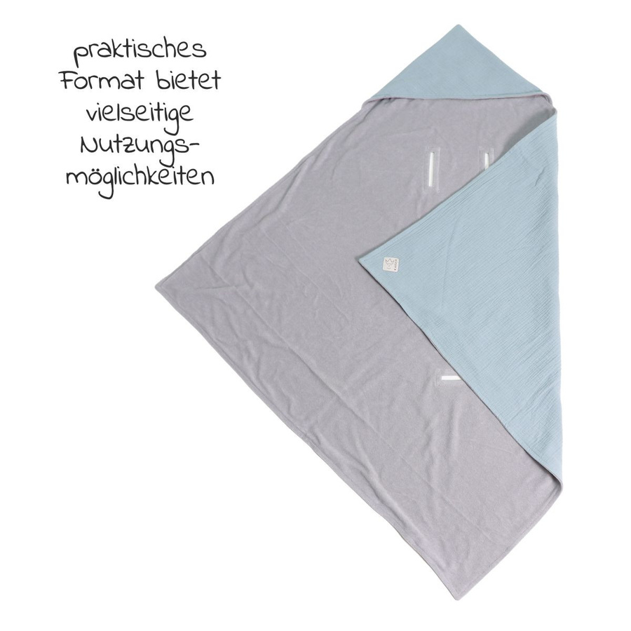 Kaiser Einschlagdecke Sunny Wrap Summer für Babyschalen in Slit Green, 85 x 85 cm - Bild 2