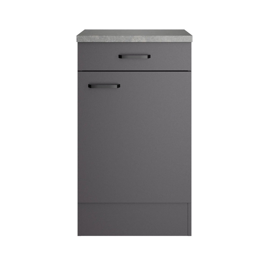 OPTIFIT Unterschrank OPTImulti MUKI U505-1+ Kiel420 Anthrazit Matt B/T/H: 50 x 50 x 88 cm - Bild 2