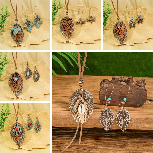 TopHanqi Schmuck-Set, Metall, Perle, Damen, Bunt - Bild 1
