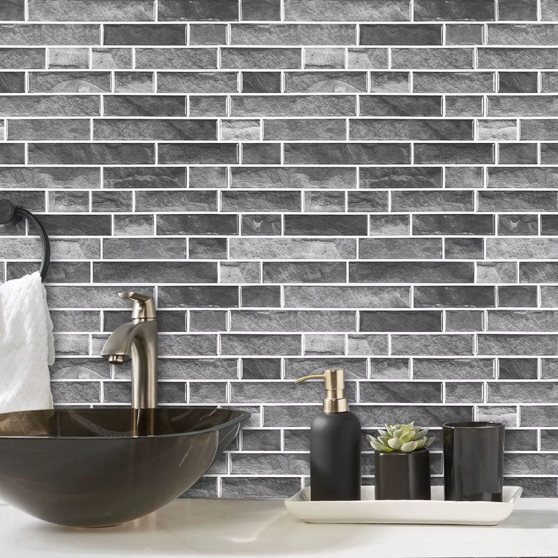 Vividtiles Vinyl Wandfliesen Aufkleber für die Küche, 10 Stück, B/H: 30,48 x 30,48 cm - Bild 5