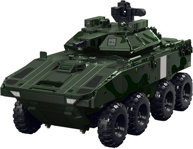 Militär Armee Soldaten Weltkrieg Infanterie-Kampffahrzeug gepanzertes Fahrzeug Panzer, Bausteine, ab 14 Jahren - Bild 1