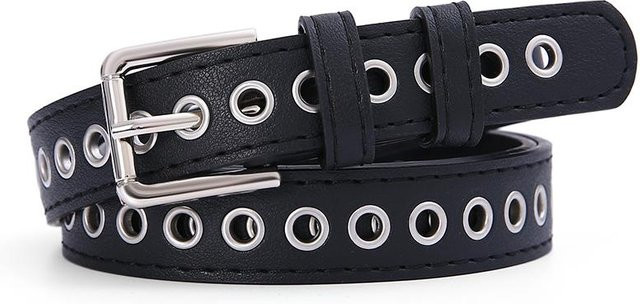 Ruidi bb Gürtel Metall, schwarz, Damen, 105 cm - Bild 1