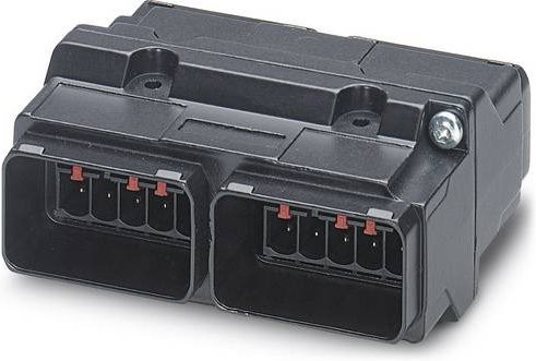 Phoenix Contact 1405387 Sensor-Aktor-Datensteckverbinder aus Metall in Schwarz - Bild 1