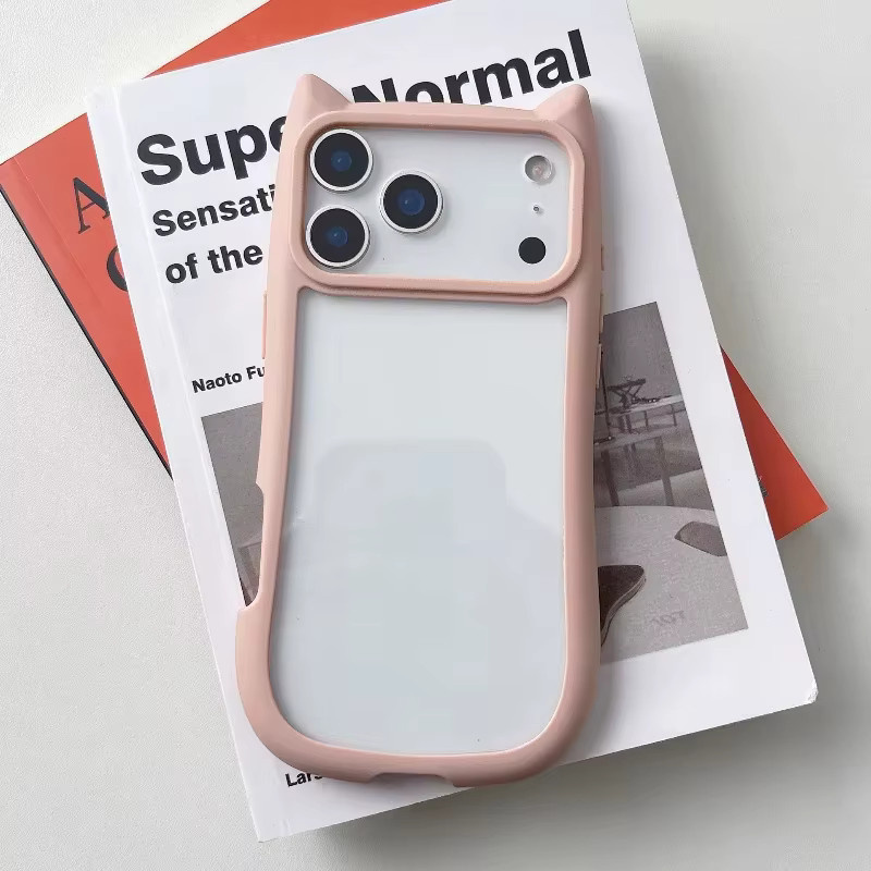 Kardeem 3D Schutzhülle für iPhone 17 Pro Max transparent aus PC und TPU - Bild 3